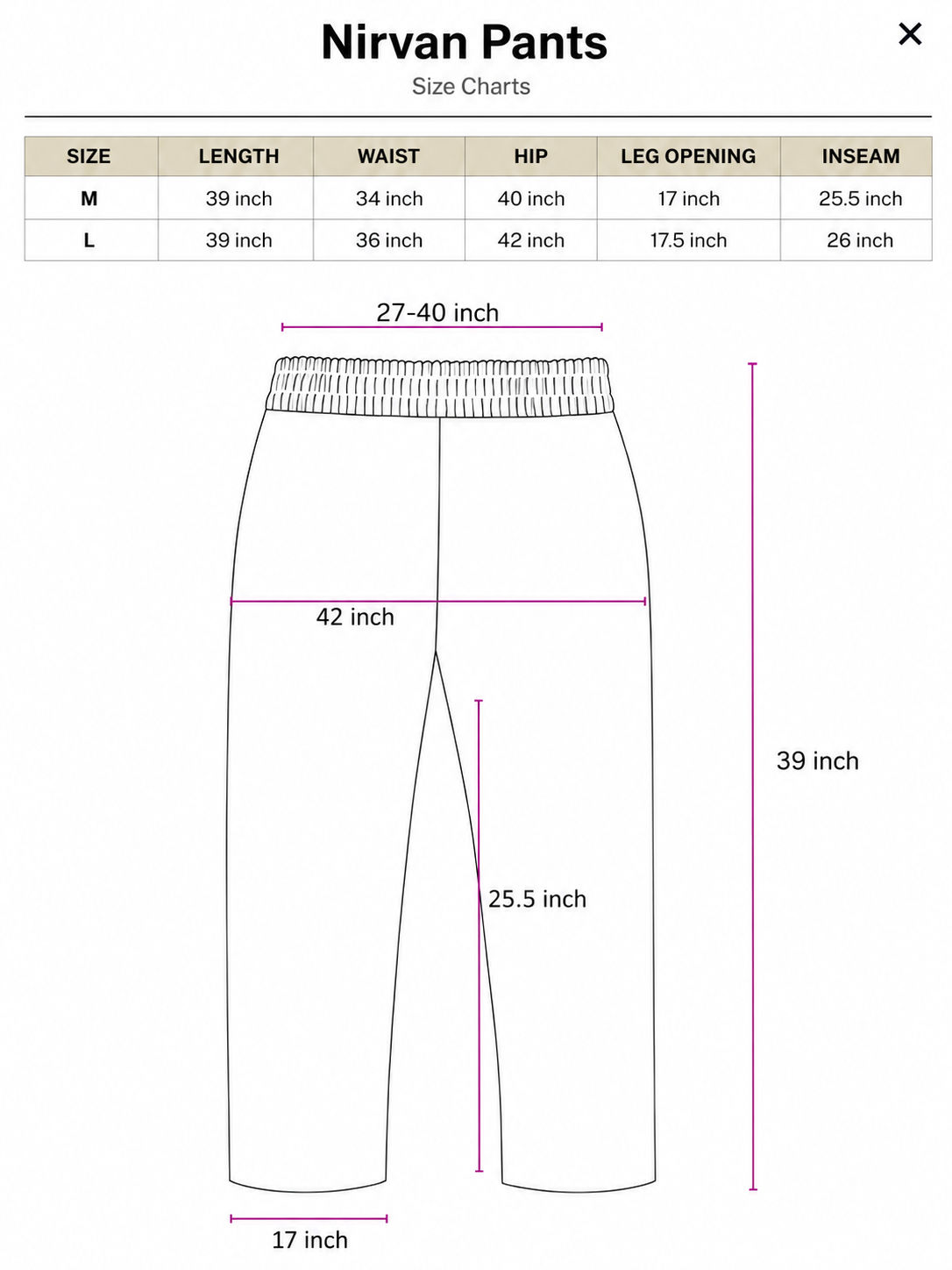 Nirvan Pants
